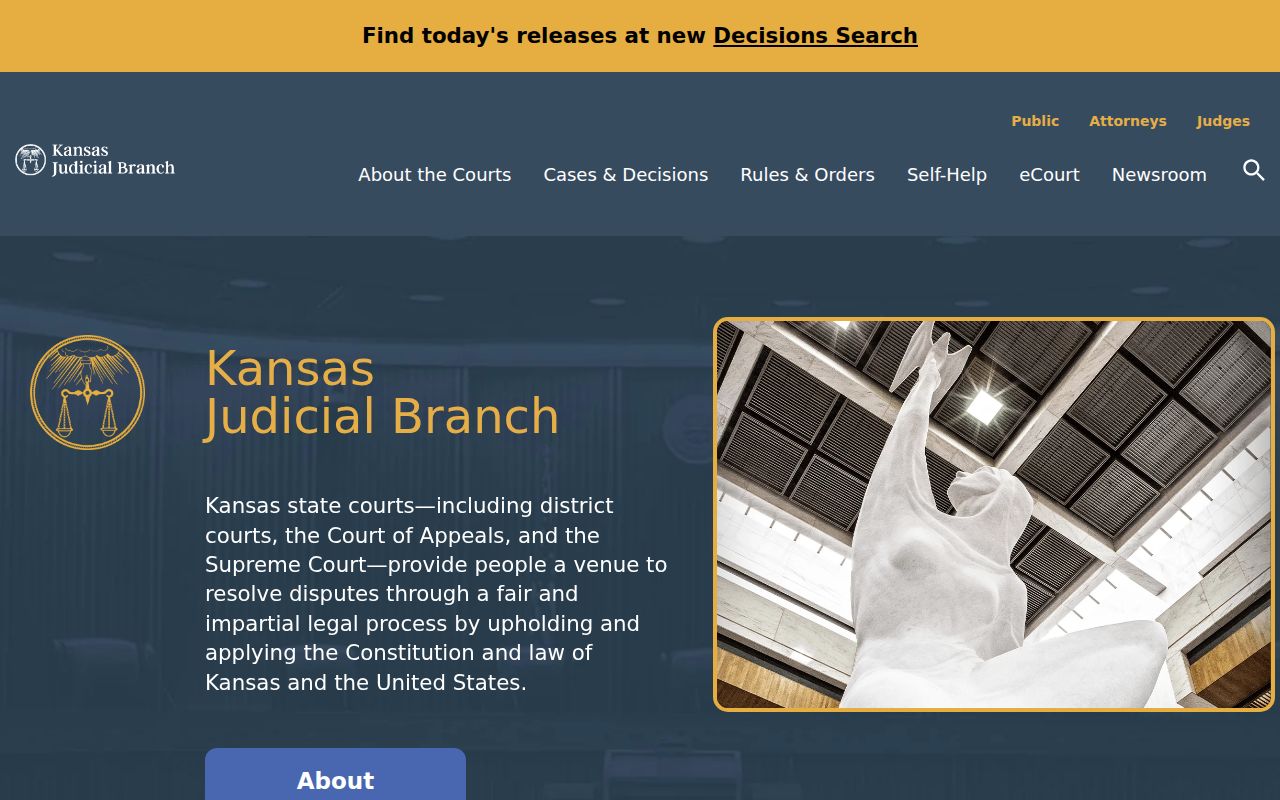 St. John court records and Kansas Judicial Branch access